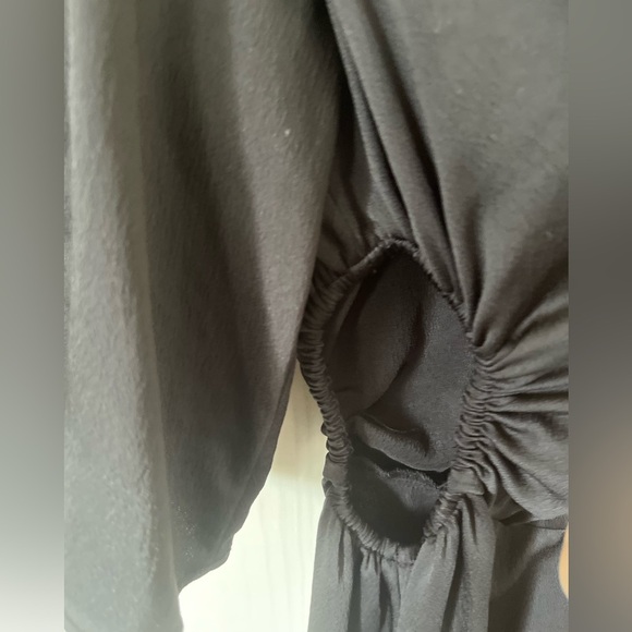 BA&SH Satin Black ‘Lady Dress’ - Picture 4 of 15